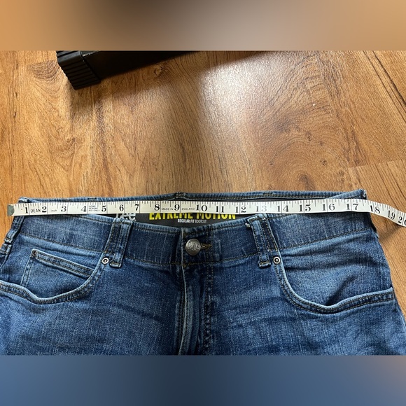 Lee Performance Blue Jeans Extreme Motion men’s regular fit bootcut size 34/30. - Picture 4 of 5